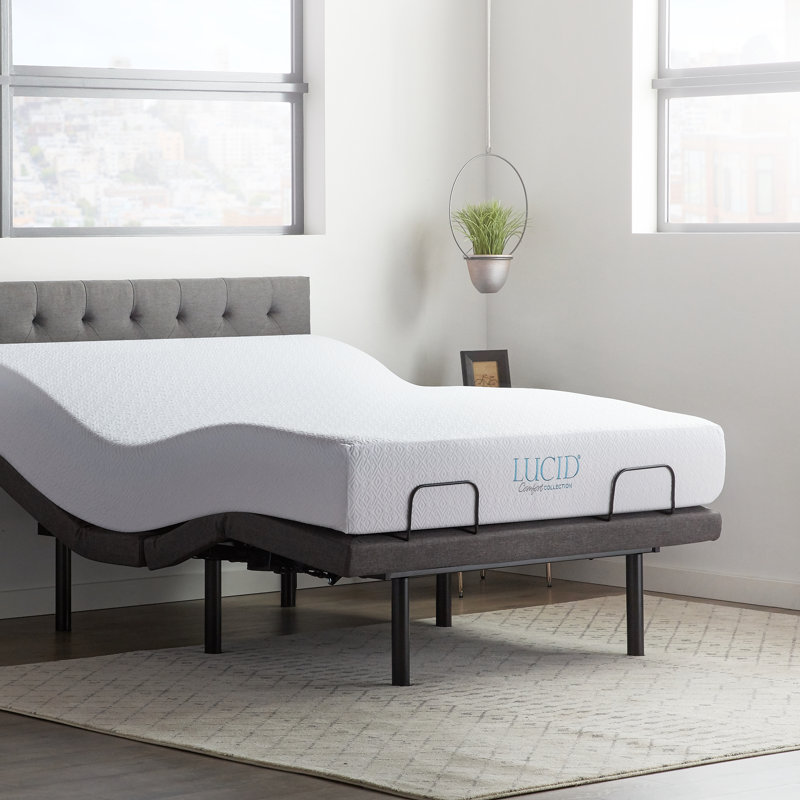 Adjustable Bed Base and Mattress Wayfair